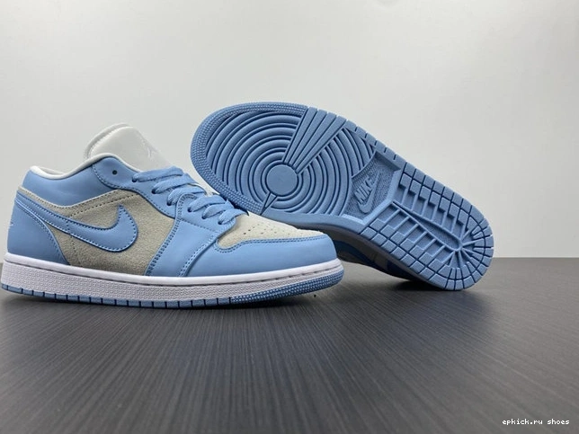 Rep 3708 Aluminum OdorResistant Jordan1 DC0774- Football Grey 1013